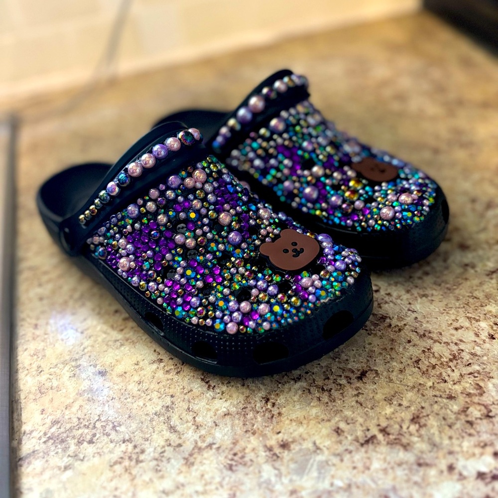 Custom Bear Jeweled Slide🐻 - Picture 3 of 4